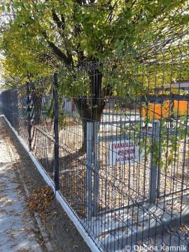 Zamenjava dela ograje v Vrtcu Antona Medveda Kamnik, enota pestrna I. faza (2)